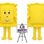 Cartoon Cookies Mascot Costume for Food Events