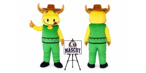 Cartoon Cow Mascot Costume Cartoon Cow Mascot Costume