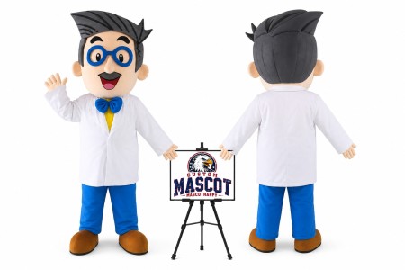Cartoon Doctor Mascot Costume