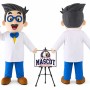 Cartoon Doctor Mascot Costume
