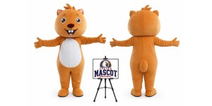 Cartoon Field Mouse Mascot Costume Cartoon Field Mouse Mascot Costume