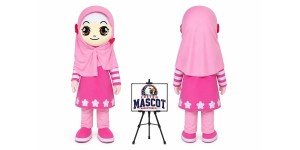 Cartoon Girl Mascot Costume Cartoon Girl Mascot Costume
