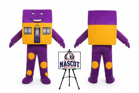 Cartoon House Mascot Costume