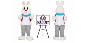 Adult Bunny Rabbit Easter Mascot Costume for Easter Events Adult Bunny Rabbit Easter Mascot Costume for Easter Events