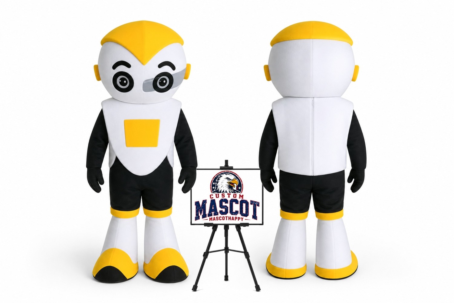 Cartoon Intelligent Robot Mascot Costume Cartoon Intelligent Robot Mascot Costume