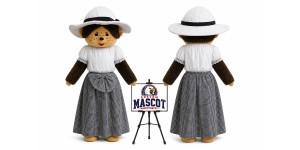 Brown Cartoon Cosplay Little Monkey Girl Mascot Costume Brown Cartoon Cosplay Little Monkey Girl Mascot Costume