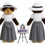 Cartoon Little Girl Mascot Costume