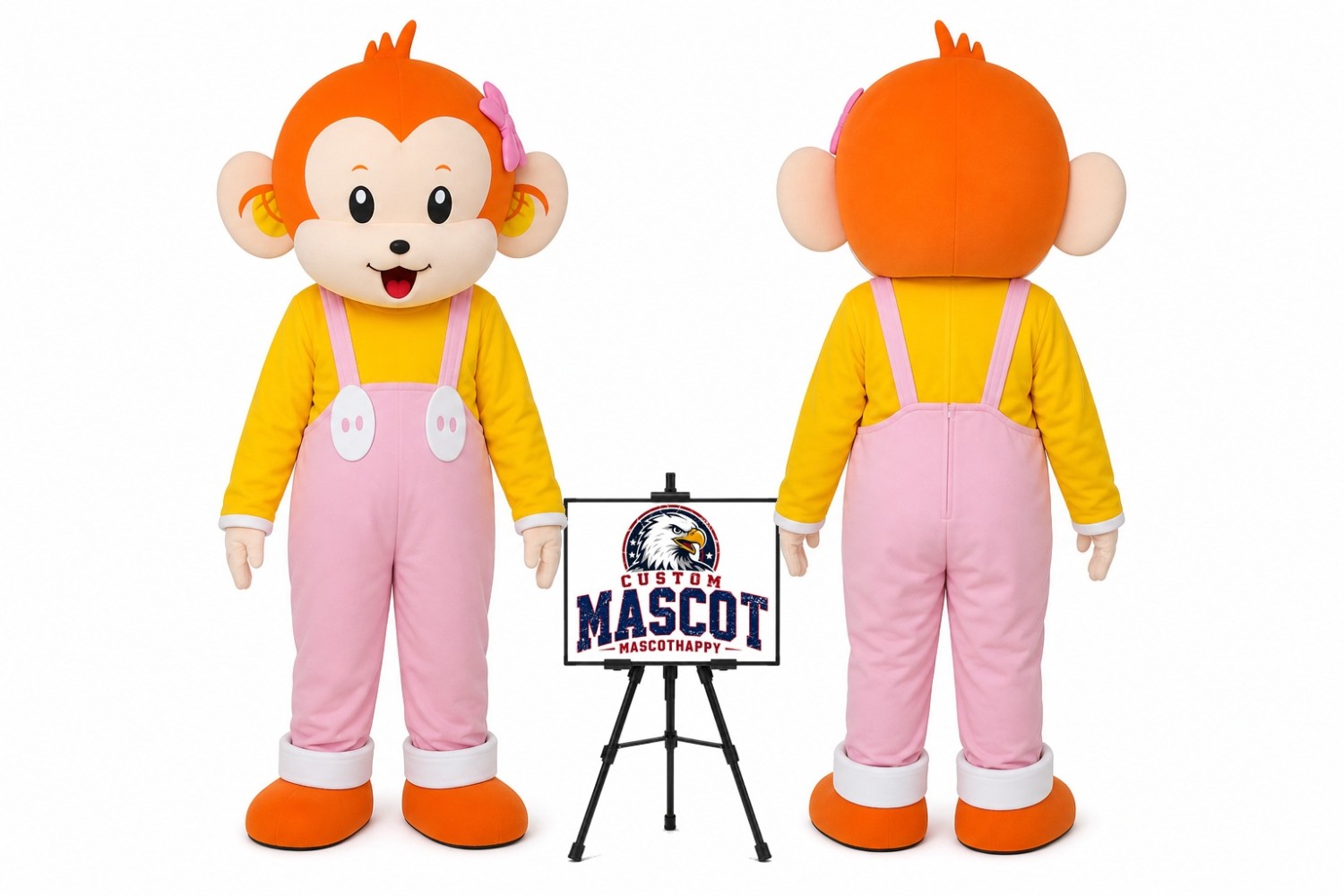 Cartoon Little Monkey Mascot Costume Cartoon Little Monkey Mascot Costume