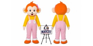 Cartoon Little Monkey Mascot Costume Cartoon Little Monkey Mascot Costume