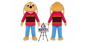 Cartoon Long-Eared Dog Mascot Costume Cartoon Long-Eared Dog Mascot Costume