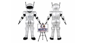 Cartoon Metal Robot Mascot Costume Cartoon Metal Robot Mascot Costume