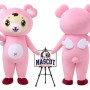 Cartoon Plush Bear Bear Mascot Costume