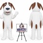 Cartoon Plush Dog Mascot Costume
