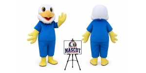 Blue Cartoon Cosplay Plush Eagle Mascot Costume Blue Cartoon Cosplay Plush Eagle Mascot Costume