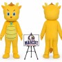 Cartoon Plush Little Dragon Mascot Costume