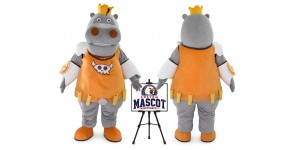 Cartoon Rhino Mascot Costume Cartoon Rhino Mascot Costume
