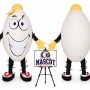 Cartoon Rice Mascot Costume