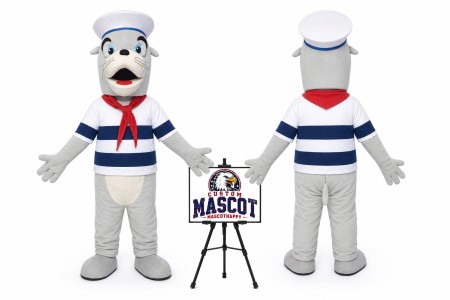 Cartoon Sea Lion Seal Mascot Costume