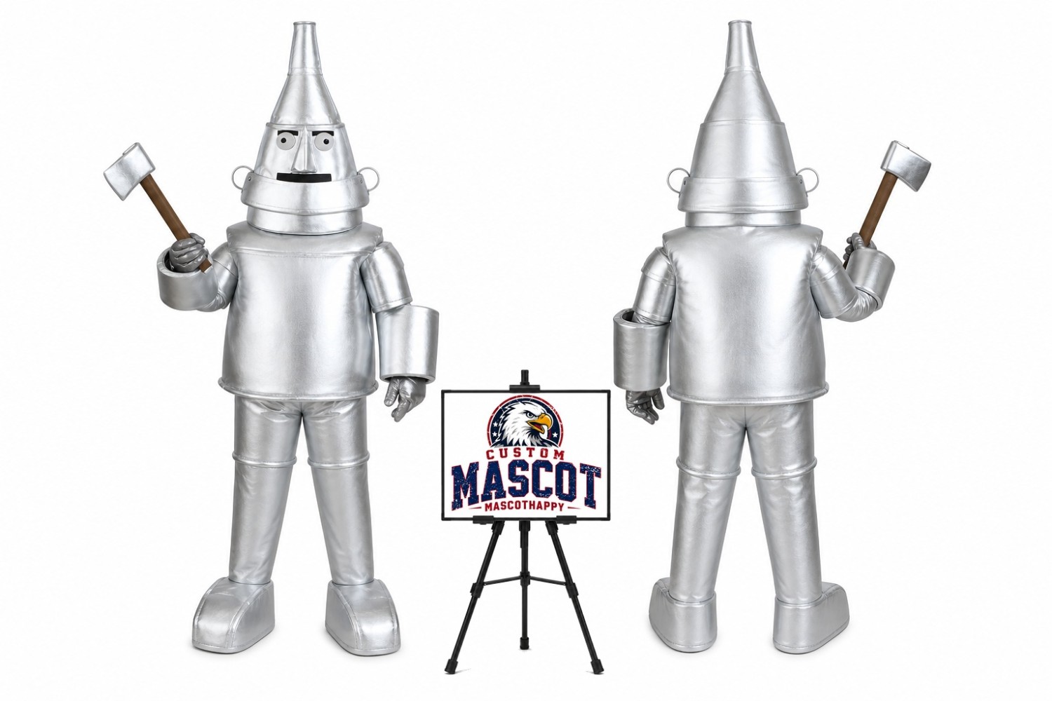 Cartoon Steel Robot Mascot Costume Cartoon Steel Robot Mascot Costume