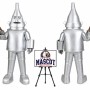 Cartoon Steel Robot Mascot Costume