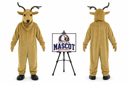 Animal Elk Fursuit Mascot Costume