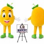 Cartoon Fruit Mascot Costume