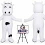 Cartoon Cow Mascot Costume