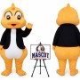 Cartoon Dinosa Mascot Costume