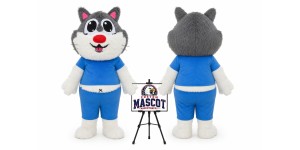 Cartoon Dog Mascot Costume Cartoon Dog Mascot Costume