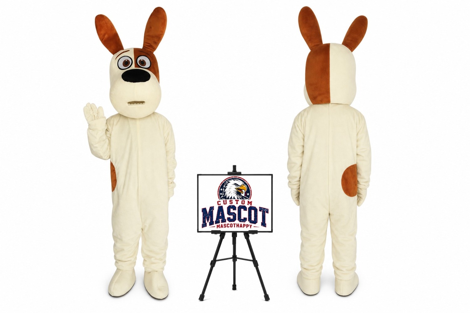Cartoon Dog Mascot Costume Cartoon Dog Mascot Costume