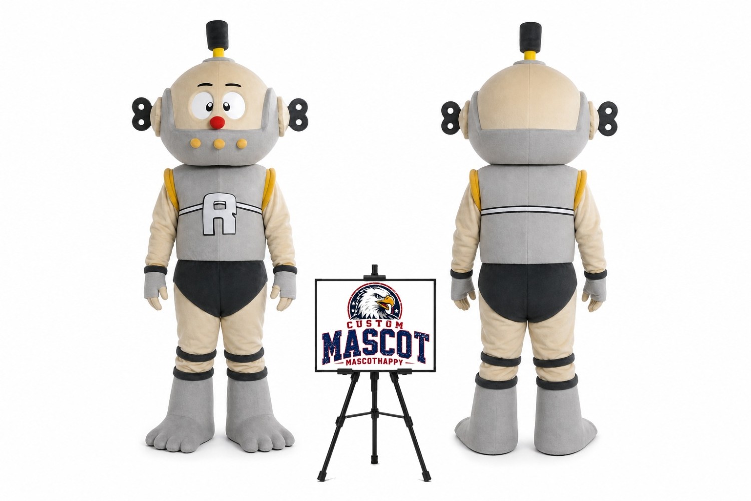 Cartoon Exhibition Robot Mascot Costume Cartoon Exhibition Robot Mascot Costume