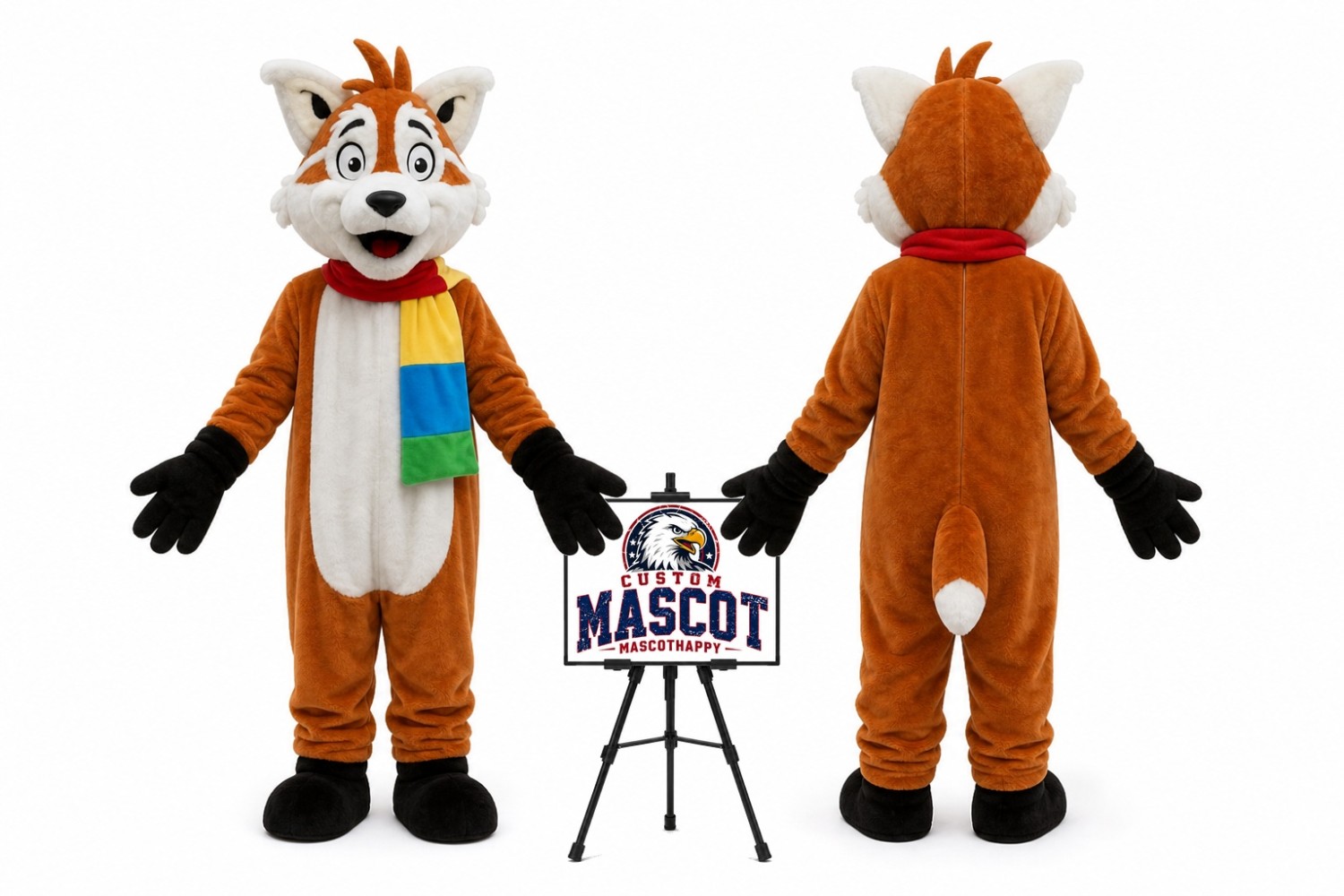 Cartoon Fox Mascot Costume Cartoon Fox Mascot Costume