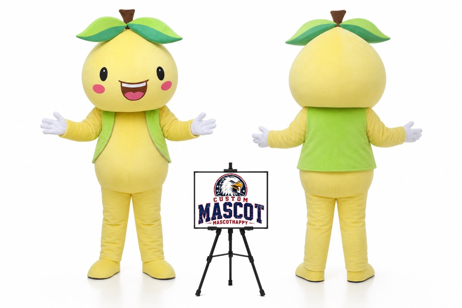 Cartoon Fruit Pear Mascot Costume Cartoon Fruit Pear Mascot Costume