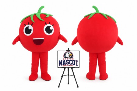 Cartoon Fruit Tomatoes Mascot Costume