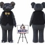 Cartoon Gentleman Elephant Mascot Costume