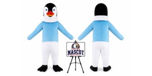 Cartoon Gentleman Penguin Mascot Costume Cartoon Gentleman Penguin Mascot Costume