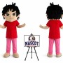 Cartoon Girl Mascot Costume