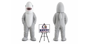 Cartoon Shark Mascot Costume Cartoon Shark Mascot Costume