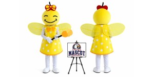 Cartoon Insect Bee Mascot Costume Cartoon Insect Bee Mascot Costume