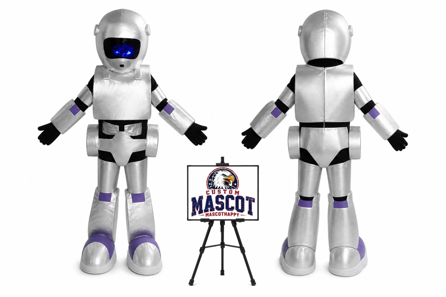 Cartoon Intelligent Robot Mascot Costume Cartoon Intelligent Robot Mascot Costume