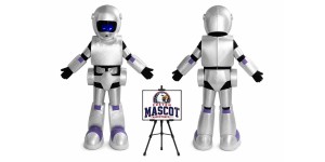 Cartoon Intelligent Robot Mascot Costume Cartoon Intelligent Robot Mascot Costume