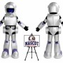 Cartoon Intelligent Robot Mascot Costume