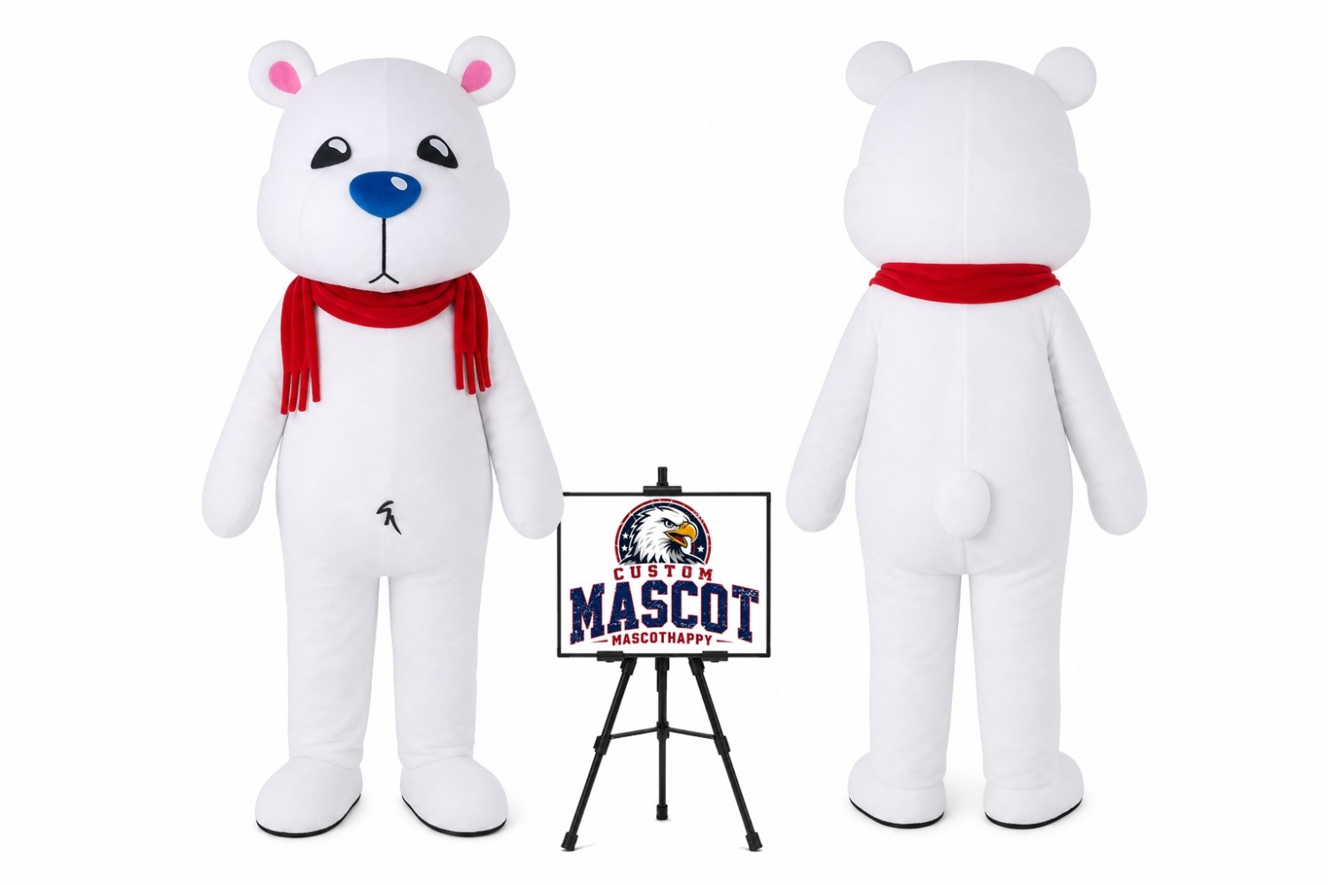 Cartoon Japanese Little Bear Mascot Costume Cartoon Japanese Little Bear Mascot Costume