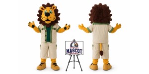 Cartoon Lion Mascot Costume Cartoon Lion Mascot Costume