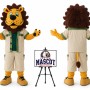 Cartoon Lion Mascot Costume