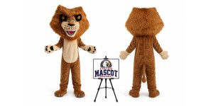 Cartoon Lion Mascot Costume Cartoon Lion Mascot Costume