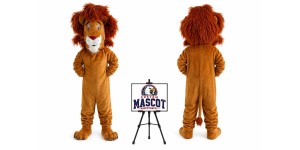 Cartoon Lion Mascot Costume Cartoon Lion Mascot Costume