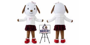 Cartoon Little Dog Mascot Costume Cartoon Little Dog Mascot Costume