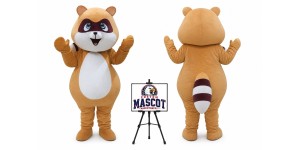 Cartoon Little Raccoon Mascot Costume Cartoon Little Raccoon Mascot Costume