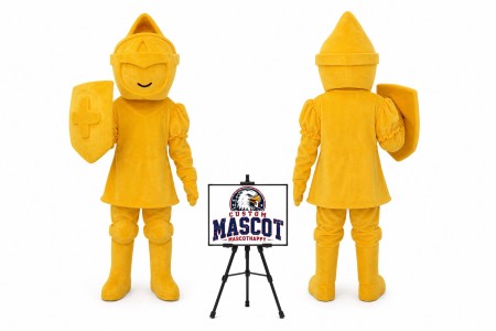 Cartoon Little Security Guard Mascot Costume